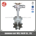 East Well SS knife gate valve, Lug type, Rising stem, Electric knife gate valve, Professional Leading Manufacturer in Shanghai